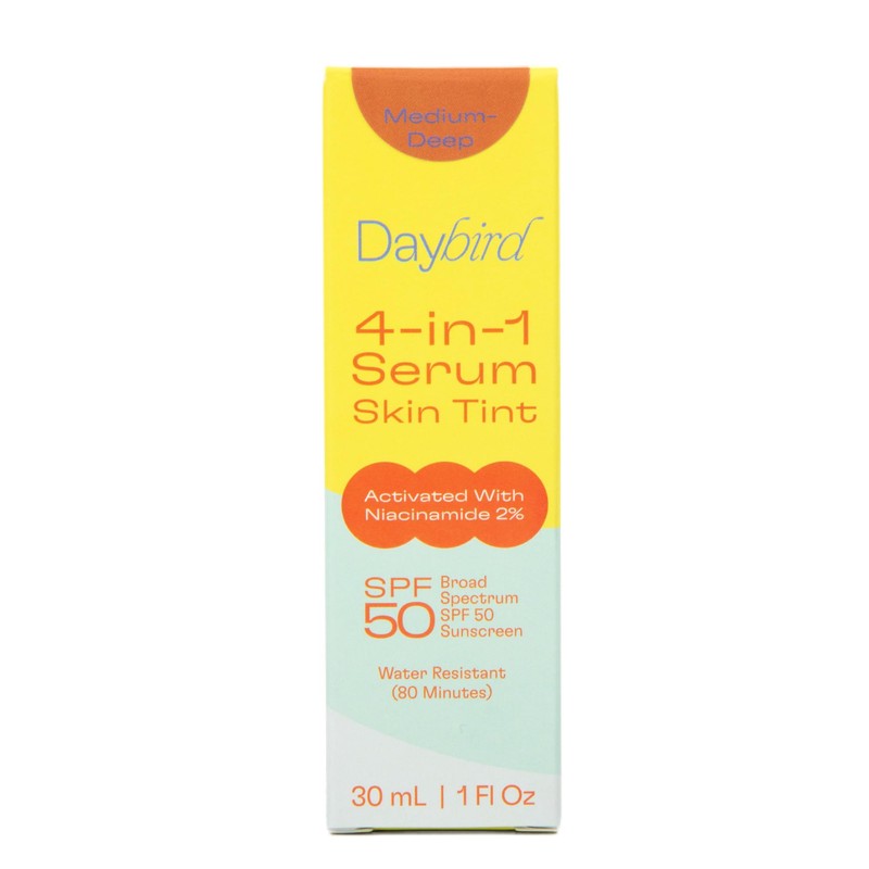 Daybird 4-in-1 Serum Skin Tint SPF 50 + Niacinamide (Medium-Deep)