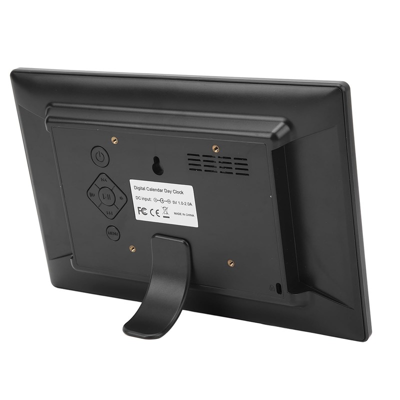 Cryfokt Large Display Digital Calendar Alarm Clock with Remote Control