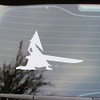 Cosplay & Fan Gear Pyramid Head Gaming Vinyl Decal (White)