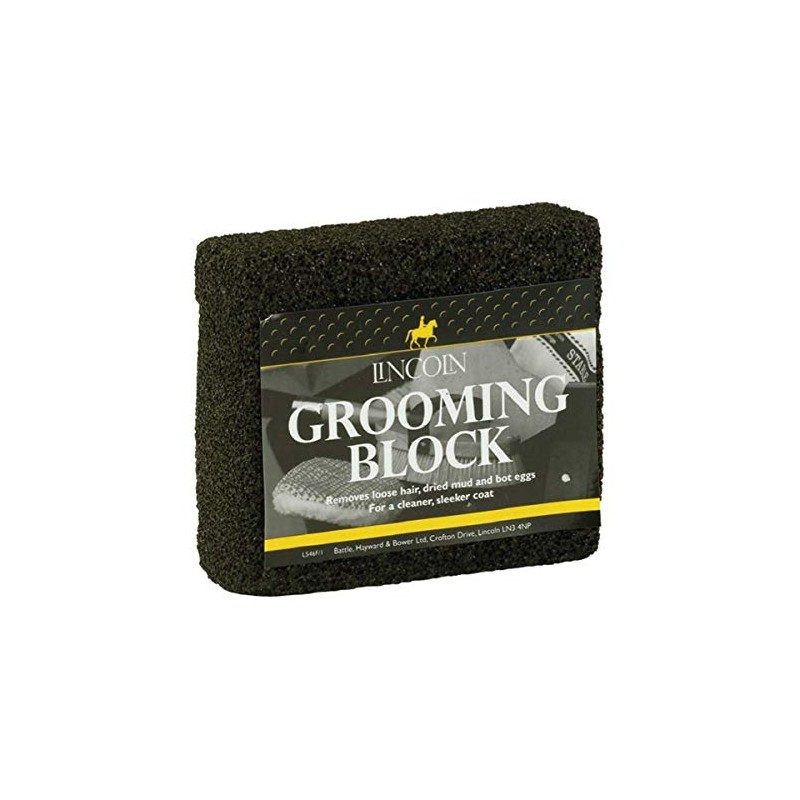 LINCOLN block Horse Grooming Block - black, one size