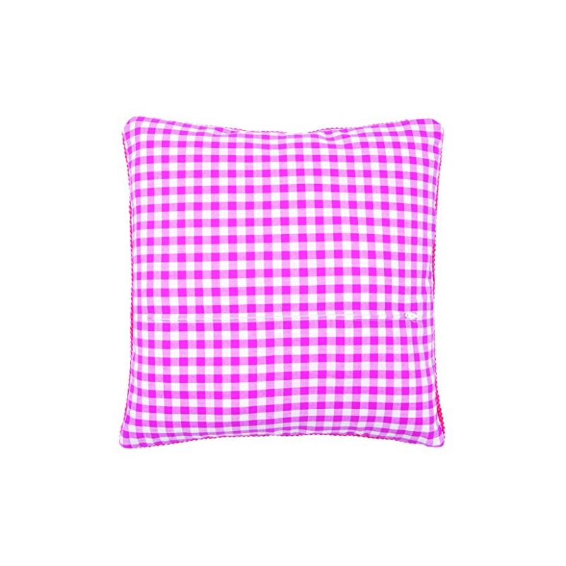 Vervaco Cushion Back with Zipper: Pink: 45 x 45cm