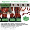 ALAMSCN 5 Sets 5 Pin Pluggable Terminals 5.08 mm Pitch