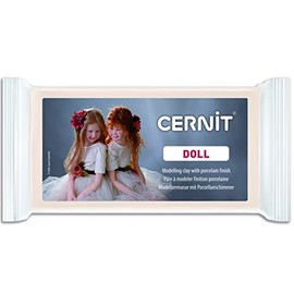 Clairefontaine - Cernit - Polymer Clay - 500 Grams - Doll Collection - Carnation - Odorless - Very Flexible and Easy to Handle - Modeling for Ceramic Making - CE0960500425C