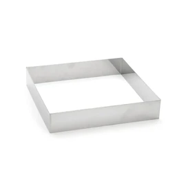 DeBuyer 3906.24 Rahmen, Edelstahl, silber, 24,2 x 24,2 x 4,5 cm
