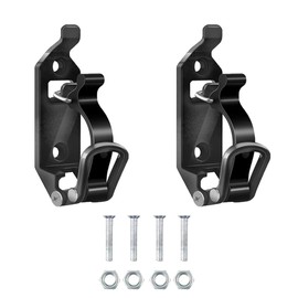 2PCS Shovel Mount Roof Rack, Shovel Holder Roof Rack Accessories Quick Release Axe Holder Mount Kit with Screws for Truck Car Boat (Black)