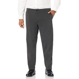Dockers Men's Straight Fit Ultimate Chino with Smart 360 Flex (Regular and Big & Tall), Steelhead-Tapered, 46W x 30L