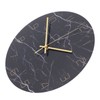 Wall Clock Nordic Decorative Marble Printing Mute Round Hanging Clock