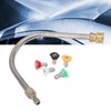 Pressure Washer Extension Wand Stainless Steel Brass 4000psi 1/4 Inch