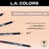 L.A. Colors Pink Fleur #525 Smooth Smudge-proof Long-lasting Lipliner Pencil