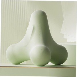 FRCOLOR 2Pcs Portable Massage Ball Lightweight Back and Neck Massaging Balls for Sore Muscle Relief Durable Tpe Material for Home and Gym Use Easy Control for Optimal Massage