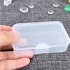 Farmer Mani 12Pcs Rectangular Mini Plastic Storage Containers (3.46 x