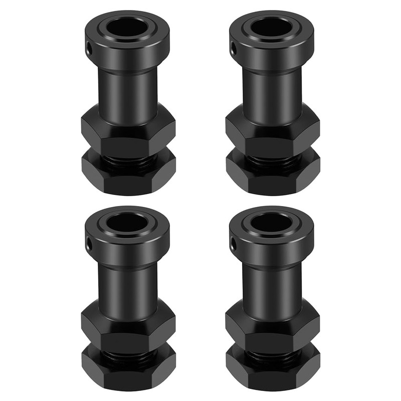 MORLORDY +20mm Extended Wheel Hubs Hex Adapters 4pcs Wheel Wideners