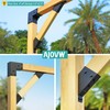 AJOVW-4 Piece 45 Degree Angle Bracket for 2'' x 4''