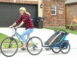 Bicycle Trailer Coupling Bicycle Trailer – Towing Hitch Bicycle with Locking Pin, Dog Trailer Bicycle Coupling for Children Pack of 2