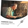 Operitacx Die Stock Holder Wrench Adjustable Die Stock Spanner for