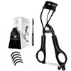 Beauty Power Eyelash Curler with 5 Replacement Pads, Brush for