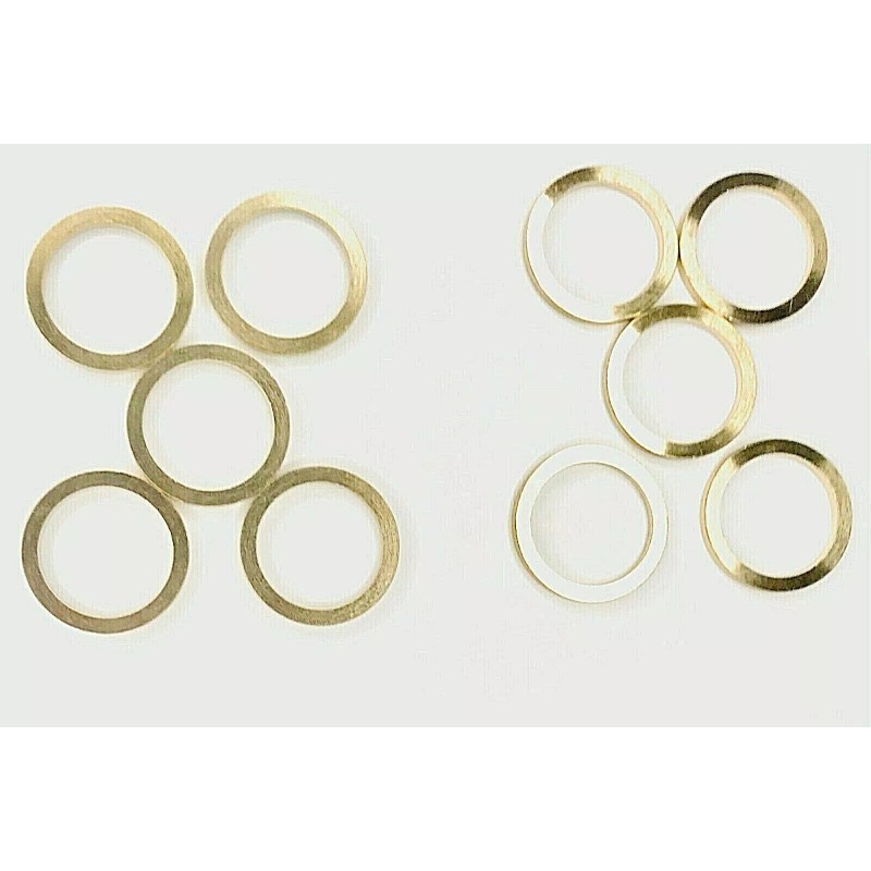 Pro Right industry Gaskets Brass Ring Adapter Reducer Bushing for