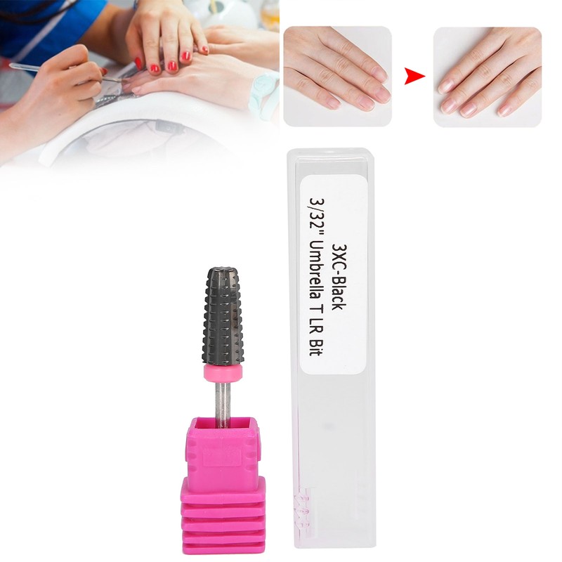 Tungsten Steel Nail Polishing Grinding Head Dead Skin Removal Nail