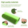 HUANR Artificial Grass for Crafts, Pack of 10 Artificial Grass