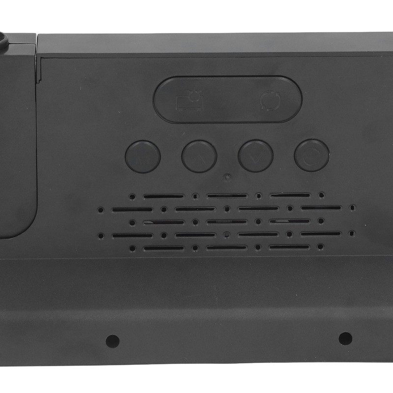 Digital Alarm Clock 180° Rotatable Projection 4 Level Brightness LED