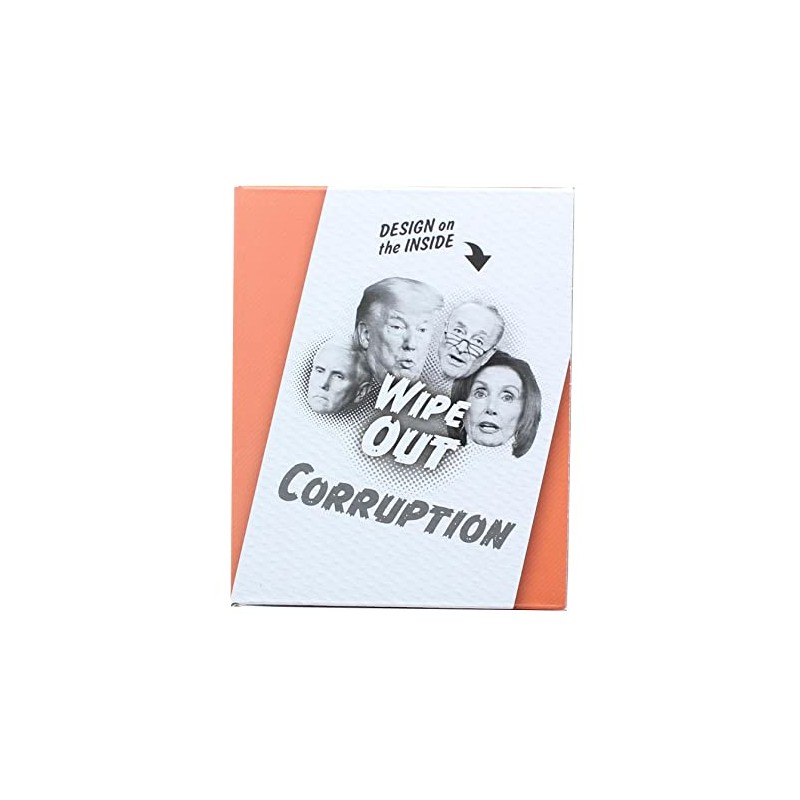 Play Visions Tissue Time Wipe Out Corruption Novelty Toilet Paper