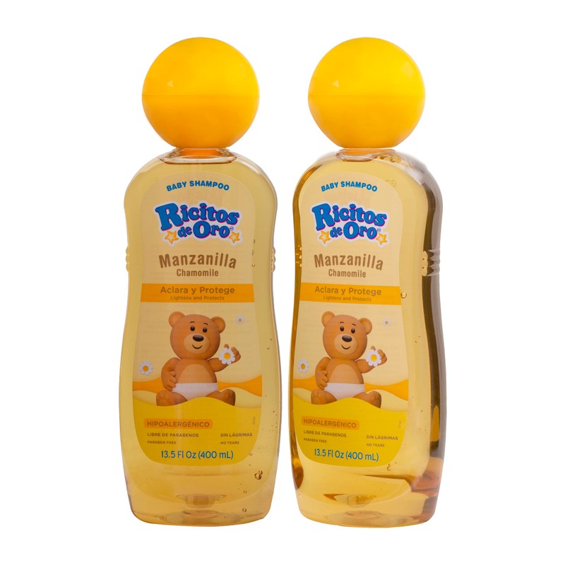 Ricitos de Oro, Champú de limpieza para bebés con extracto