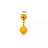 Unbranded 5Pcs Yellow Fuel Gas Can Jug Vent Cap Blitz