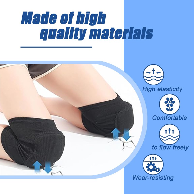 DERJDISF Knee Pads Dance Knee Pads 3 Pack Premium Knee