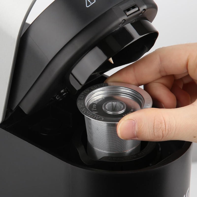 Pro Mael 2-Pack Reusable K Cups Coffee Pods, Universal Stainless