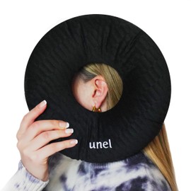 unel Piercing Pillow, Ear Piercing Aftercare Solution, Donut Ear Pillow with Hole, Ring Cushion for Side Sleepers