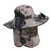 Wide Brim Solar Fan Hat Outdoor Fishing Sunscreen Quick Drying
