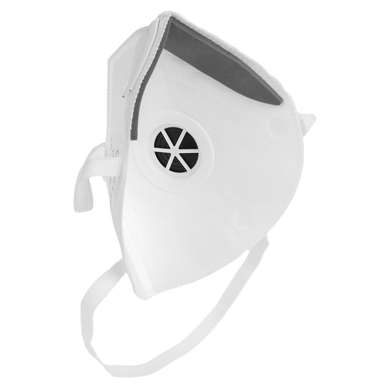 TubeRoo FFP3 mask with valve, pack of 10 masks, headband/ear