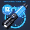 Rechargeable Flashlights High Lumens, 90,000 Lumen Brightest Led Flashlight with