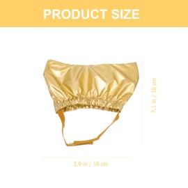 2Pcs Pet Shower Cap - Reusable Dog Shower Hat Ear Covers Cat Bathing Cap with Adjustable Fixed Strap Ear Protection Guard for Sphynx Cat Kitten Puppy to Their Ears