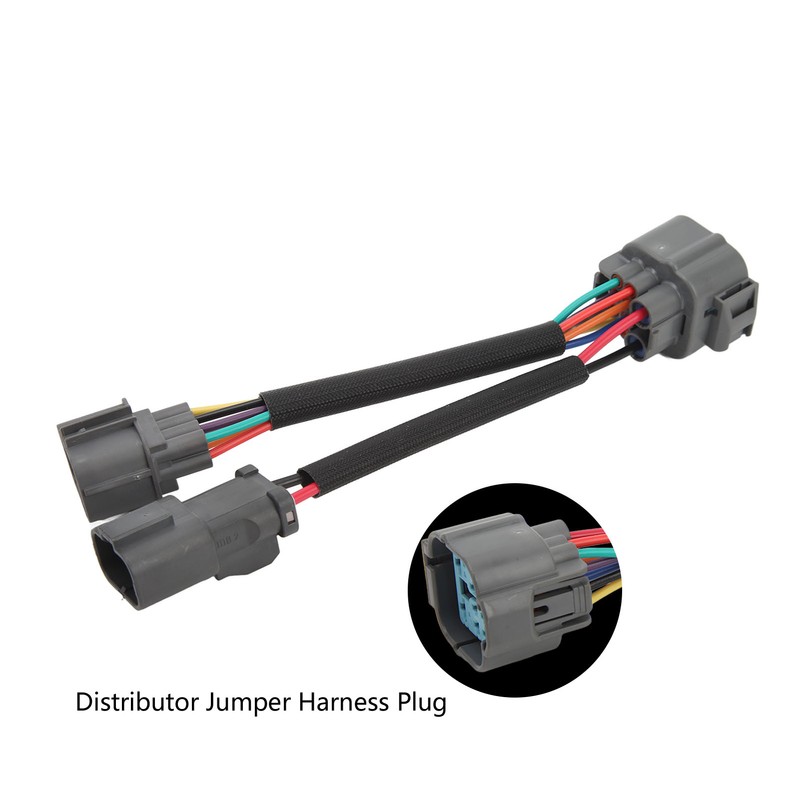 Obd1 to Obd2 10 Pin Distributor Adapter Jumper Harness Plug