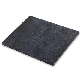 Diflart Natural Marble Stone Cutting Board for Kitchen, 16x20 Inch, Black, Marble Slab Pastry Board Large with Non Slip Feets for Keep the Dough Cool and Chocolate Tempering, Pack of 1 Pcs