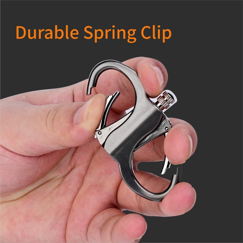 Keychain Lighter, Permanent Match Infinity Lighter, Reusable Waterproof Match Strike