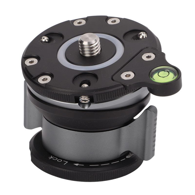 Tripod Leveling Base with Offset Bubble Level for for and
