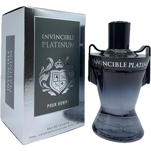 Invincible Platinum Men's Cologne 3.4 Fl. Oz. Eau de Toilette