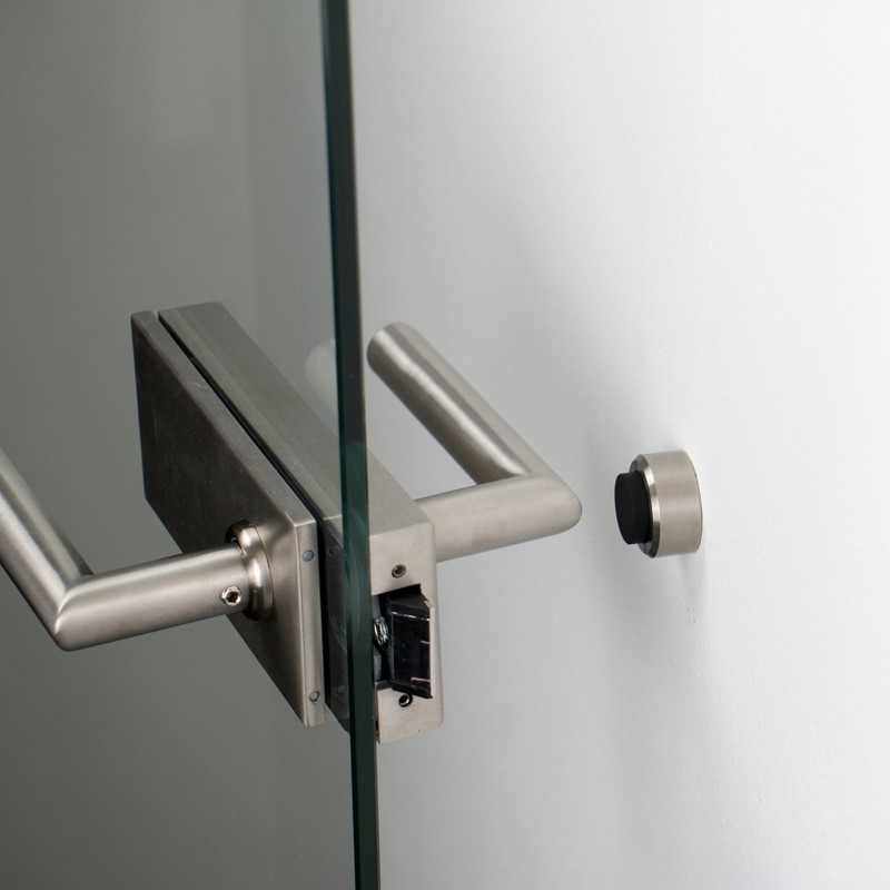Stoppwerk Door Stop Wall Mounted - Stainless Steel Door Stoppers