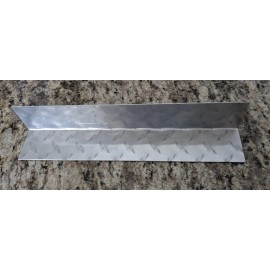 Unbranded Aluminum Diamond Plate Outside Corner Guard  2" x 2" x 12"  18 gauge