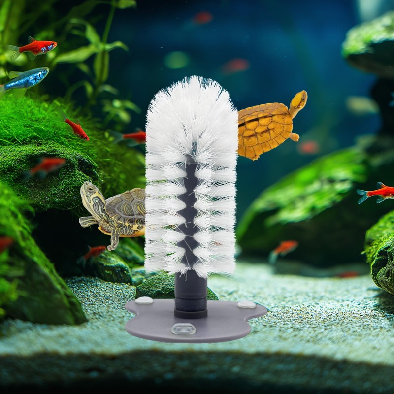 Turtle Brush with Strong Suction Cup,Turtle Back Clean Brush to