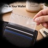 3X Credit Card Magnifier with Ruler, Ultra-Thin PVC Wallet Pocket