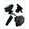 TAUTOY Set Of 4 UF562 Ignition Coil Pack & Iridium