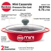Hawkins 0.75 Litre Mini Casserole with Glass Lid, Oval Shaped
