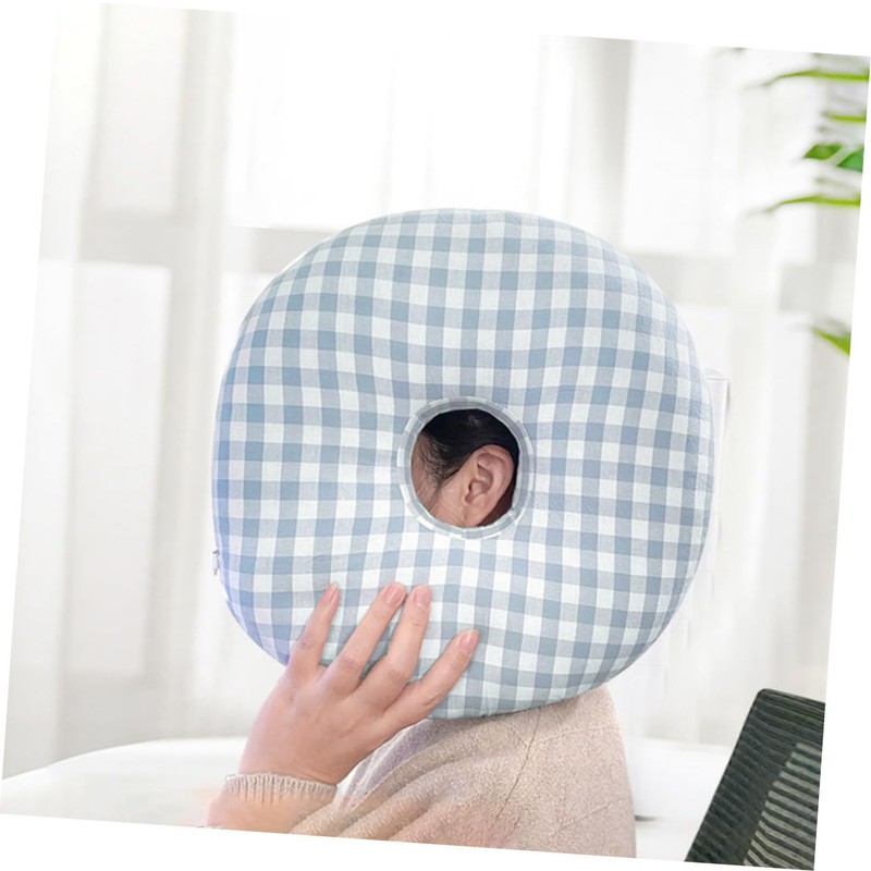 Healeved Donut Pillow for Ear Ergonomic Ear Piercing Cushion for