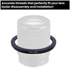 Metal Step Down Ring Filter Adapter - 67mm to 58mm