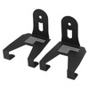 2pcs Cooler Mounting Brackets Black Iron Replacement for Polaris RZR