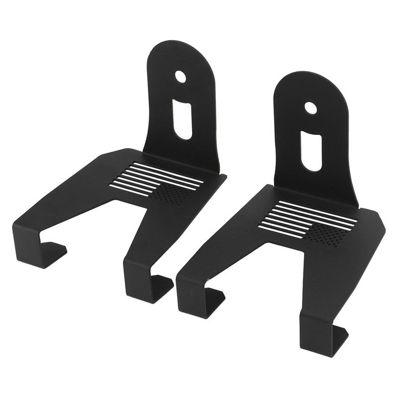 2pcs Cooler Mounting Brackets Black Iron Replacement for Polaris RZR