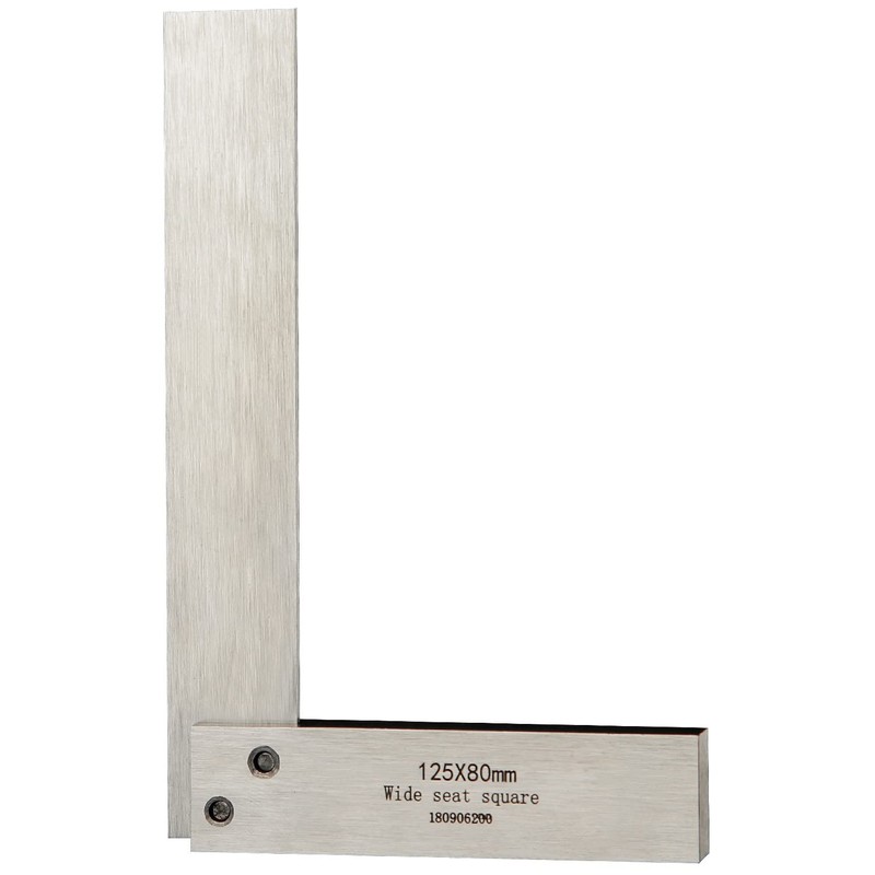 TOOLCOOL Machinist Square Engineers Square Try Square 90 Degree Right